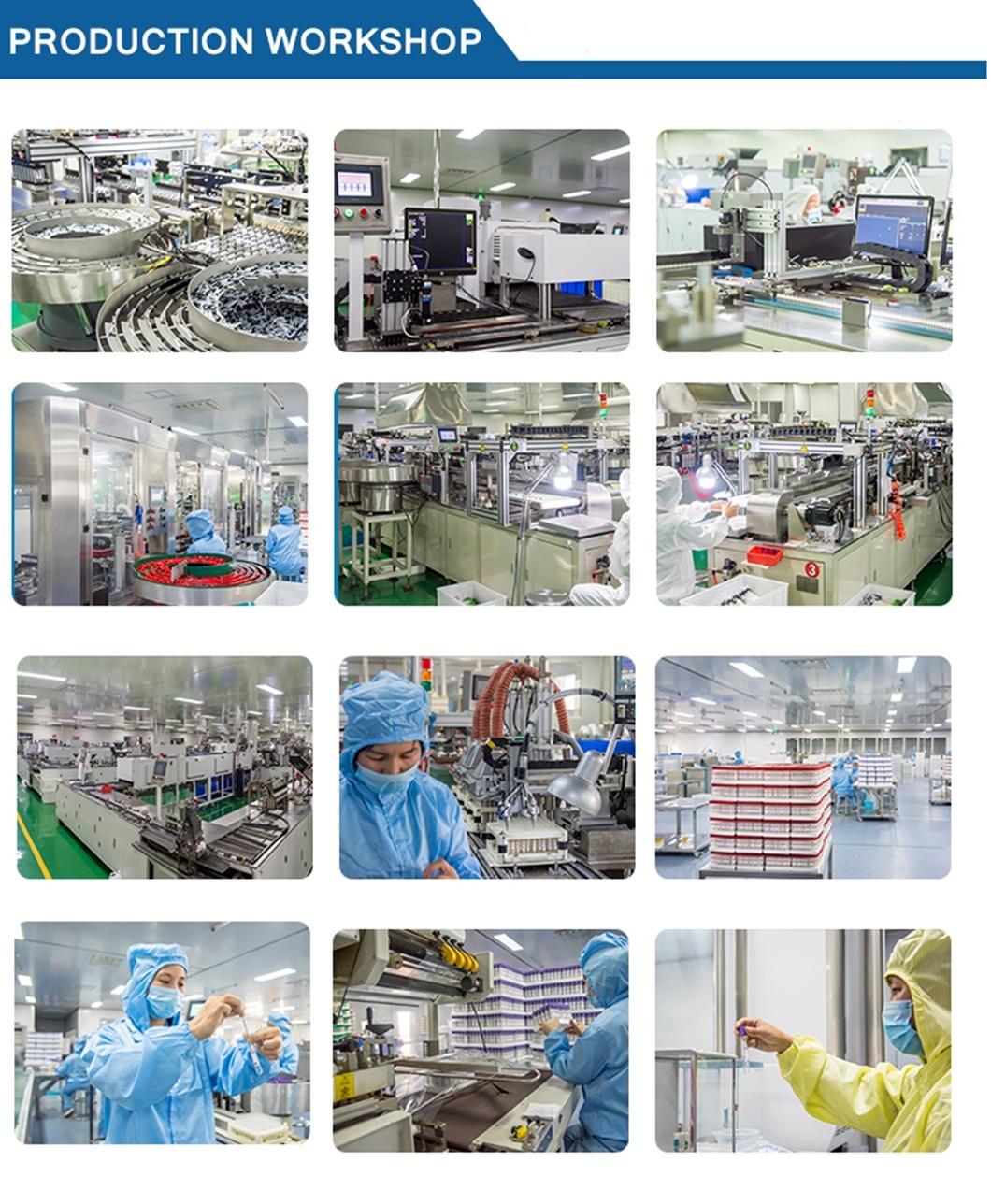 Manufacturer Sale Glass or Pet Non-Vacuum Blood Collection Test Tube