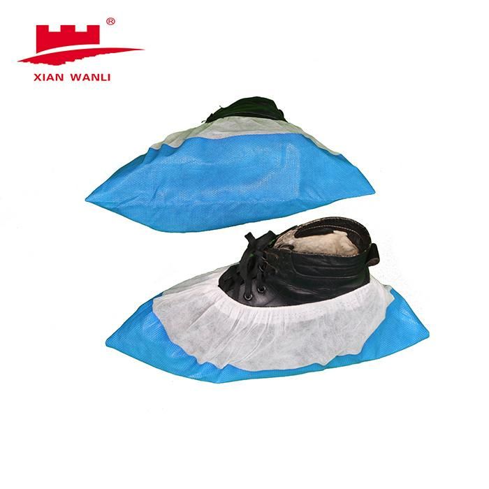 Hot Sale Xianwanli Disposable Plastic Shoe Cover Disposable PP+PE Plastic Cleaning Shoe Covers for Household/Workplace