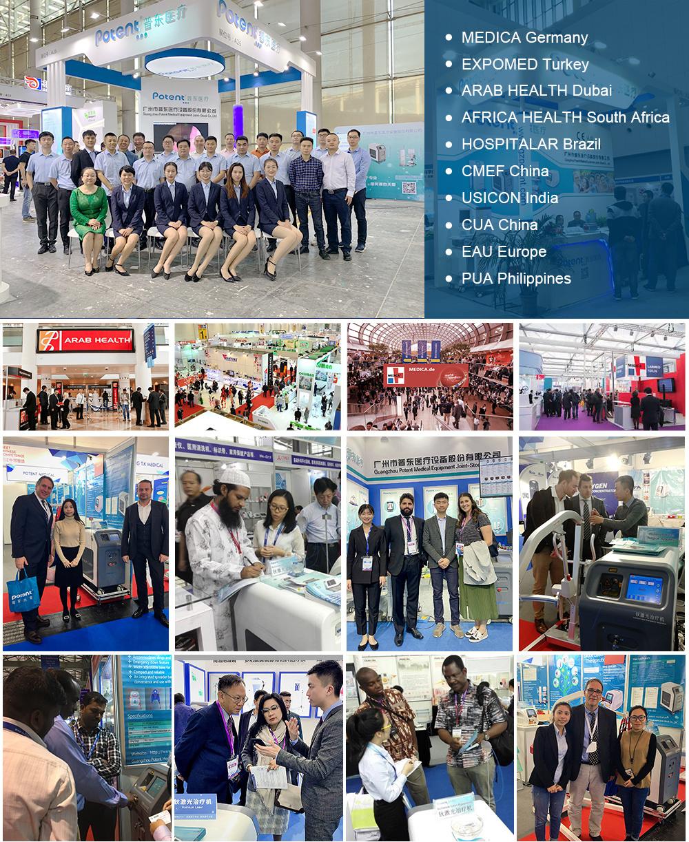 200, 275, 365, 550, 800, 1000 High Tech Materials Potent 3 Meters Urology Medical Fibers