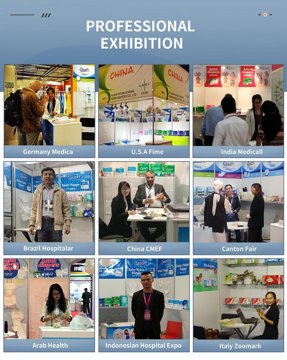 Adult Disposable Underpad Incontinence Products Under Pad CE ISO13485 FDA