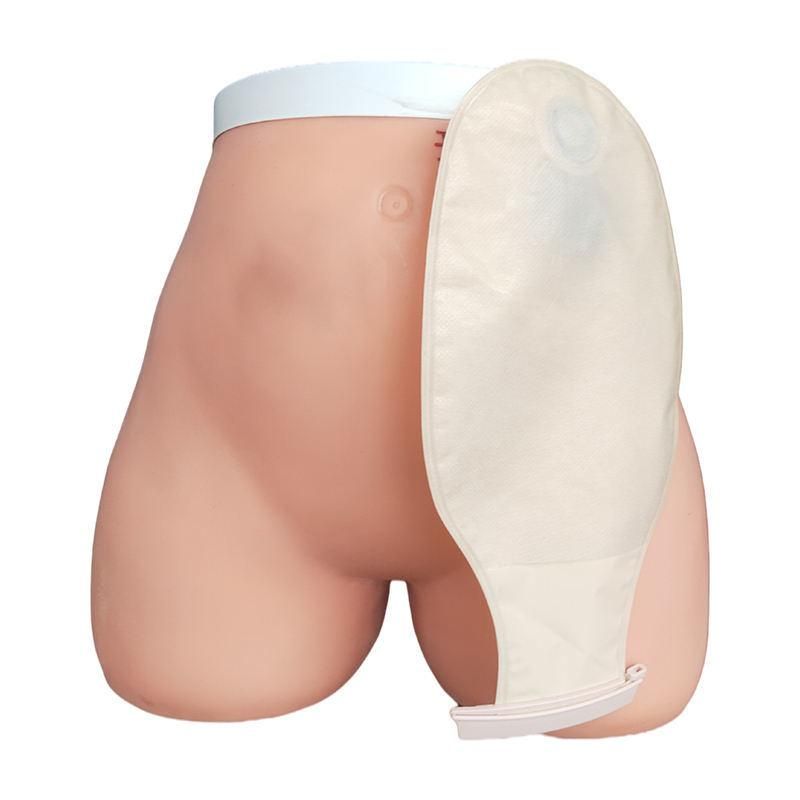 Ostomy Bag Open Pouch (clamp closure) Drainable 15-60mm Beige