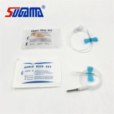 Sterile Scalp Vein Set Butterfly Needle for IV Infusion Set for Single Use