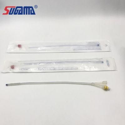 Disposable 100% Medical Silicone Foley Catheter with CE Approved