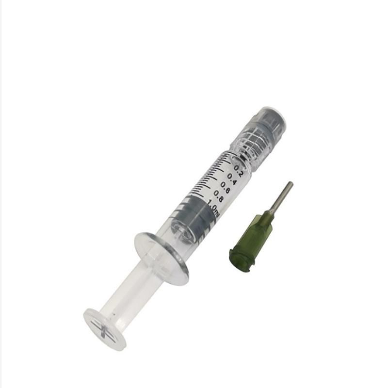 5ml / 10ml Ruhr Lock Syringe Custom Logo Packaging Ruhr Lock Glass Syringe