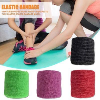 TUV Rheinland CE FDA Certified Elastic Cohesive Medical Bandage for Wal-Mart Supermarket
