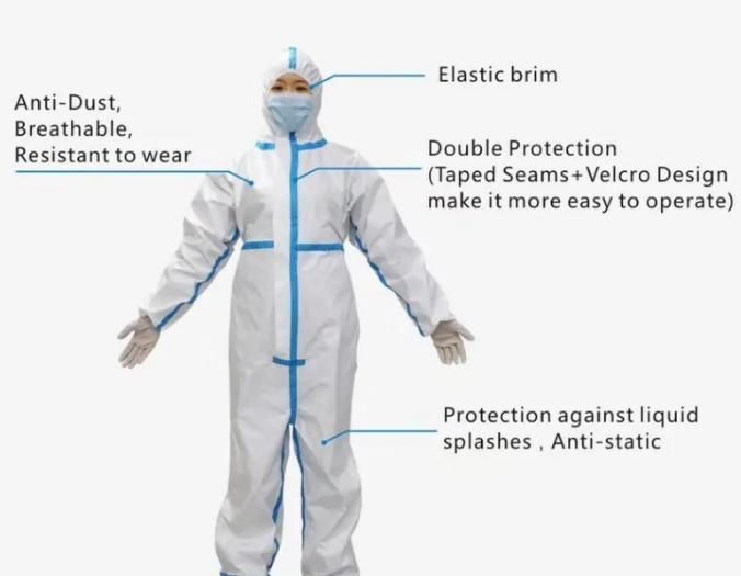 China Wholesale Disposable Coverall for Hospital‘ S Uniform