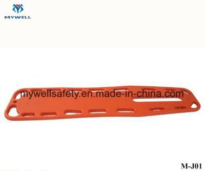 M-J01 Good Quality Hospital Used Medical Board Spine X-ray Plastic Stretcher