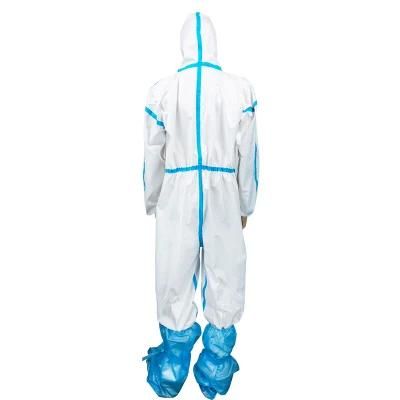 Good Service White Non Sterilization Ppes Suit Medical Cleanroom Coverall Disposable Polypropylene Coveralls