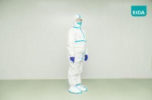 Anti-Virus Disposable Safety Hospital Full Body Protection Suit Coverall Protective Clothing