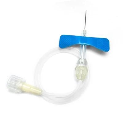 Medical Supply 20g 21g 22g 23G 24G 27g Disposable Safety Butterfly Blood Collection Needle Scalp Vein Set