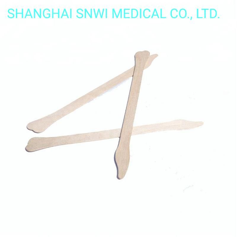 Sterilized Medical Disposable White Birch Wood Tongue Depressor Used in Hospital