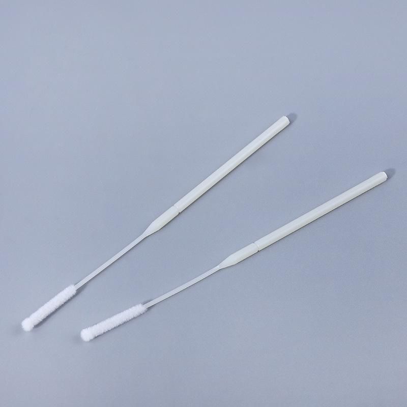 High Standard Sterile 90mm Nasal Medical Swab with Breakpoint