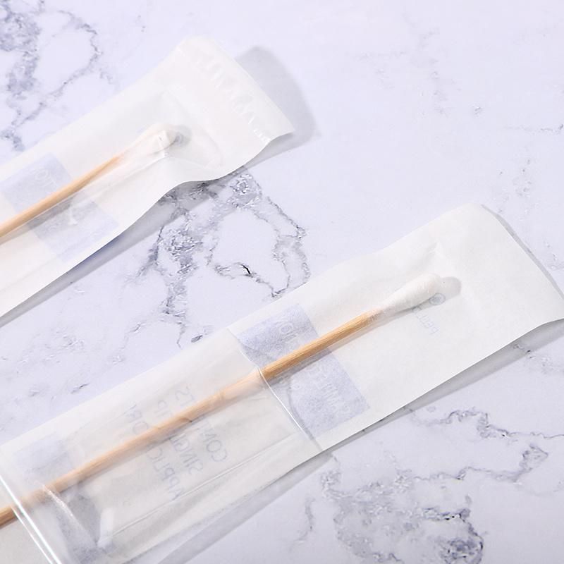 Hot Sale Sampling Collection Medical Sterile Cotton Long Swab