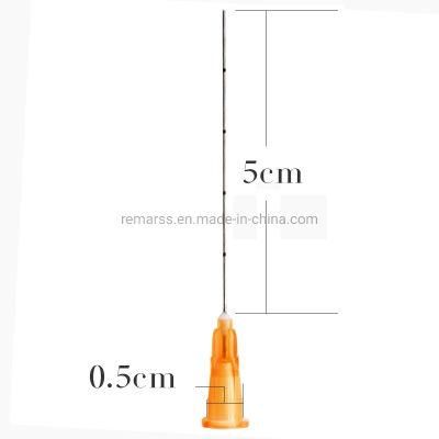 Hot Selling Product 25g50mm Micro Cannula for Hyaluronic Acid Filler Injection