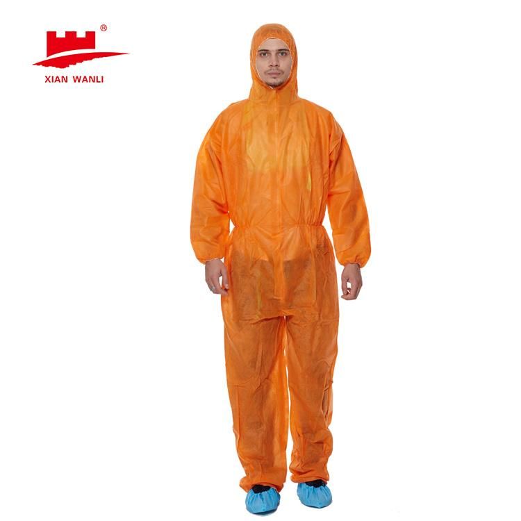 Medical Disposable Non-Woven PE Coated Operating Gown Surgical Hospital Doctor Nurse Fluid Resistant Uniform