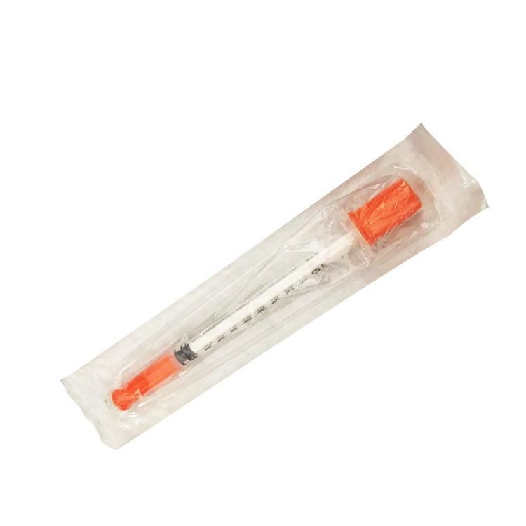 Disposable Syringe Insulin Syringe for Medical Use