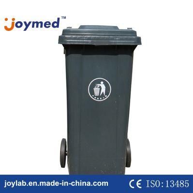 120L Medical Trash Can Garbage Bins Waste Bin with Wheels