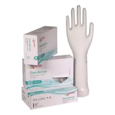 Disposable Clear Color Vinyl Glove for Food Safety