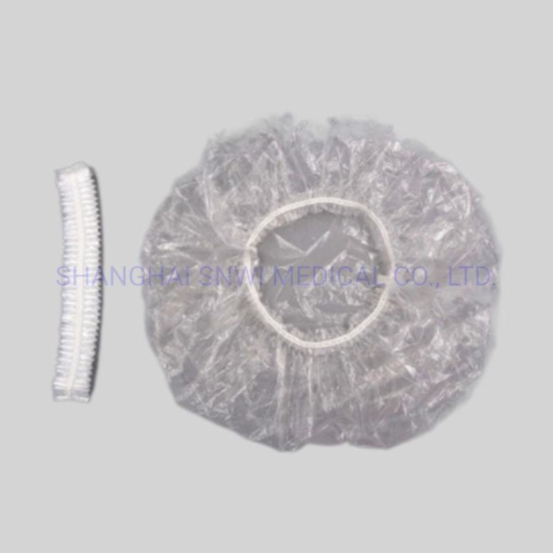 Medical Bouffant Cap Disposable Non-Woven Double Elastic Surgical Bouffant Cap Multi-Color Made-in-China