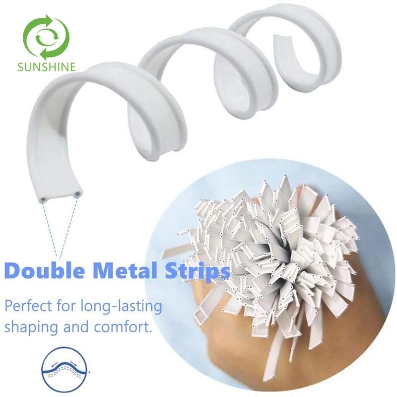 Facetory Supply 3mm-5mm Single Core Nose Bridge Nose Wire Nose Piece for Mask Raw Materials