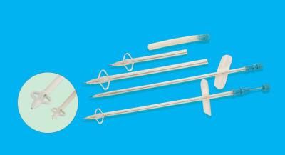 Suprapubic Cystostomy Catheter Chrysanthemum Head F18 with CE Certificate