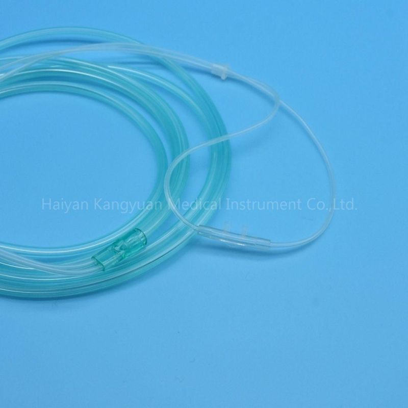 Whole Sale Oxygen Nasal Cannula PVC Transparent Tube Disposable
