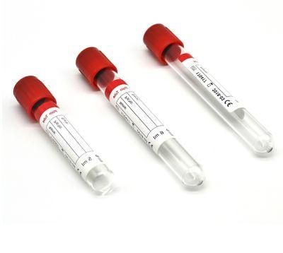 Medical Factory Clot Activator Vacuum Blood Collection Test Gel Tube