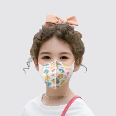 Air Pollution Mouth Protective Disposable Kids Folding Dust Mask