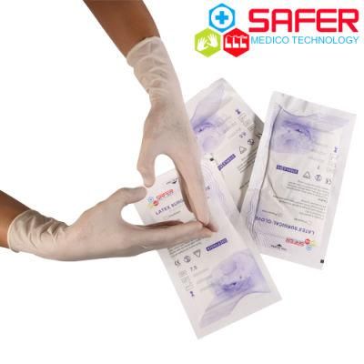 Disposable 12 Inches 19g Sterile Surgical Latex Gloves
