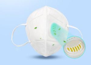 Factory Price Disposable Non Woven Fabric Ear - Mounted Cup Type Ffp3certificated/Approved White List Medical Protective Safety Valve Face Mask