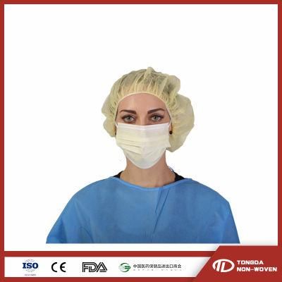 Daily Wearing Healthcare Disposable Face Mask Nonwoven Face Mask Face Mask 3 Ply Earloop