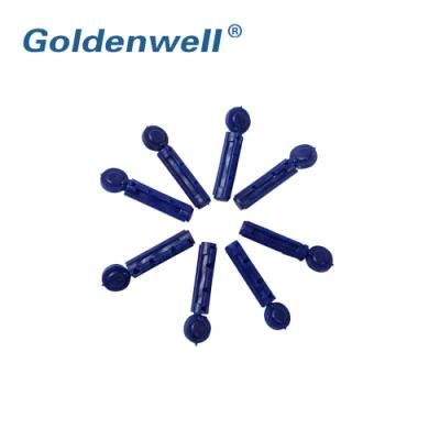 Professional Supply High Quality Medical Colorful Plastic Safety Blood Lancet
