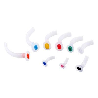 Medical Disposable Color Coded Oropharyngeal Guedel Airway Tube with Different Size