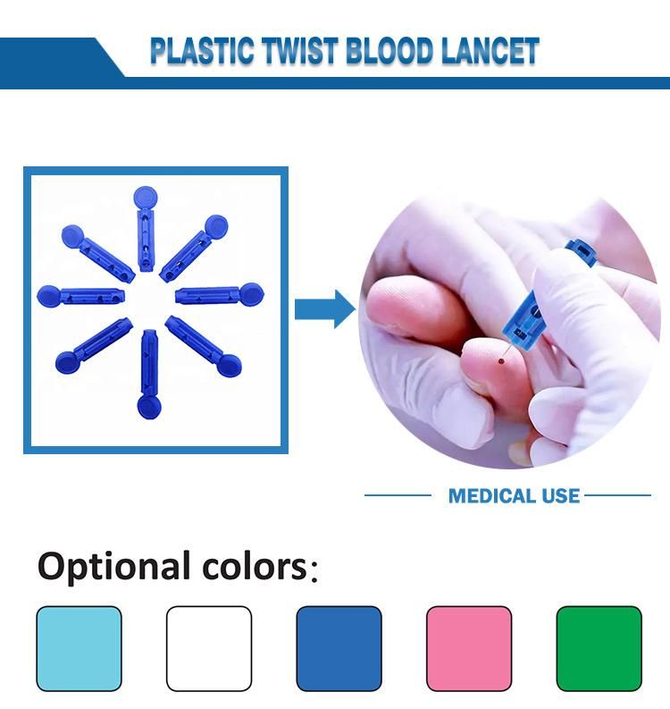 Hot Sale Medical Disposable Sterile Safety Blood Lancet Cheapest Price