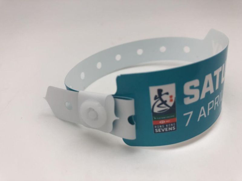 Plastic Wristbands Vinyl Bracelet Events Wristbands