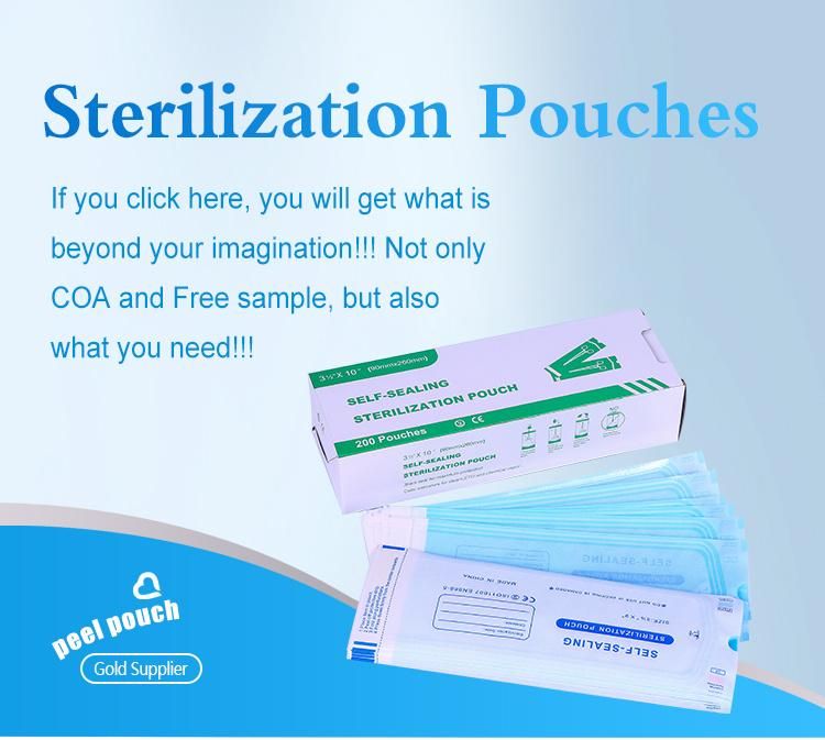 Disposable Self Sealing Sterilization Pouch