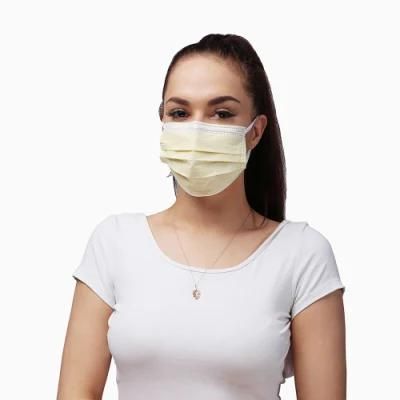3 Lay Non Woven Customized Sterile Protective Breathable Daily Use Medical Disposable Pm2.5 Mask
