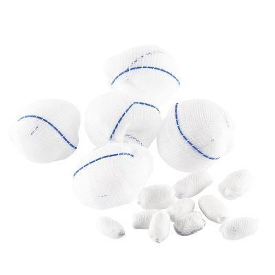 Soft Flexible Non-Woven ISO CE Approved Surgical Medical Cotton Gauze Swabs Without X-ray