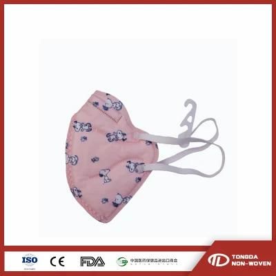 Folded Disposable Dust Face Mask with Valve