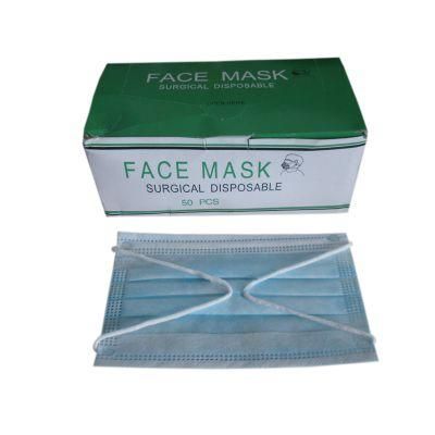 Ce Certificated Disposable Nonwoven 3ply Medical Face Mask