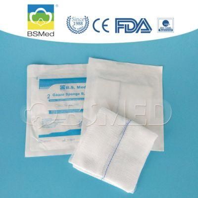 100% Cotton Medical Supply Disposable Gauze Swabs