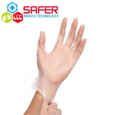 Disposable PVC Examination Clear Safety Vinyl Gloves