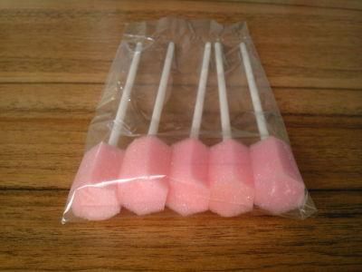Ce Approvedd Medical Dental Disposable Oral Care Swab with Foam Tip, Toothbrush