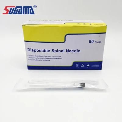 China Pencil Point Spinal Needle with Luer Lock