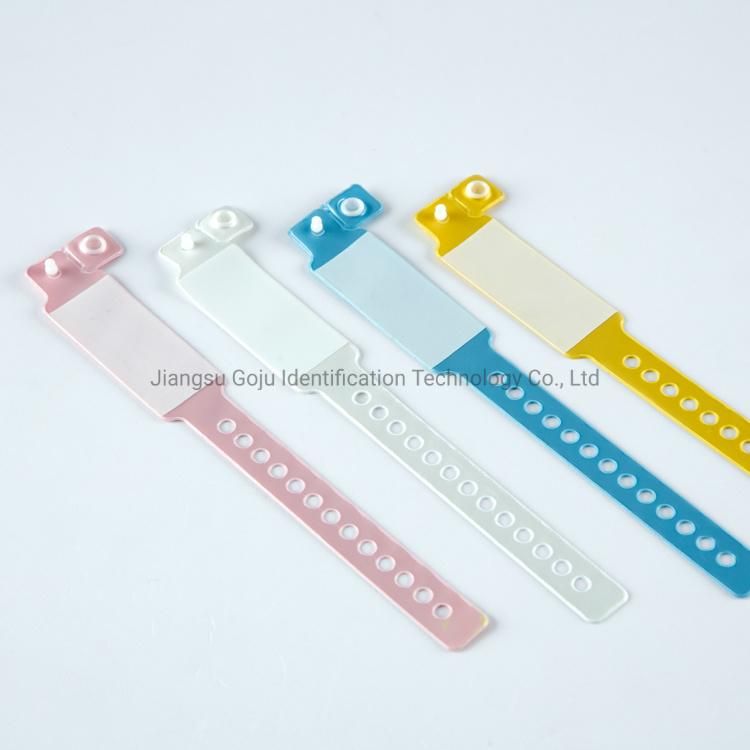 Disposable Medical Wristbands Vinyl/PVC Patient ID Band for Hospital Adult and Children