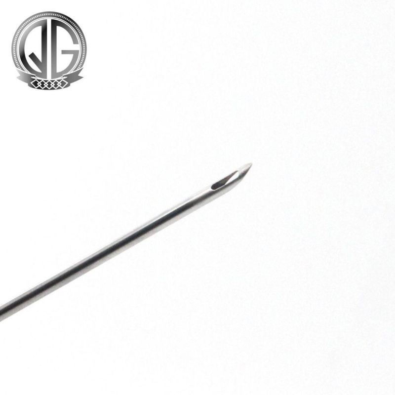 Customized Stainless Steel High Quality Placement Needle with Eyelets