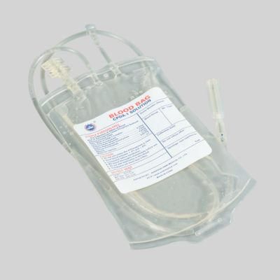CE&ISO Certificated Medical Supply Cpda-1 Disposable Single Blood Bag
