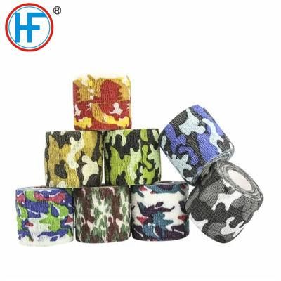 Mdr CE Approved Nonwoven Disposable Self-Adhesive Bandage with ISO/CE/FDA Certificates