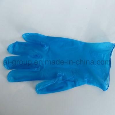 Medical Clear Powder Free Disposable Vinyl Gloves with Aql: 1.5/2.5/4.0