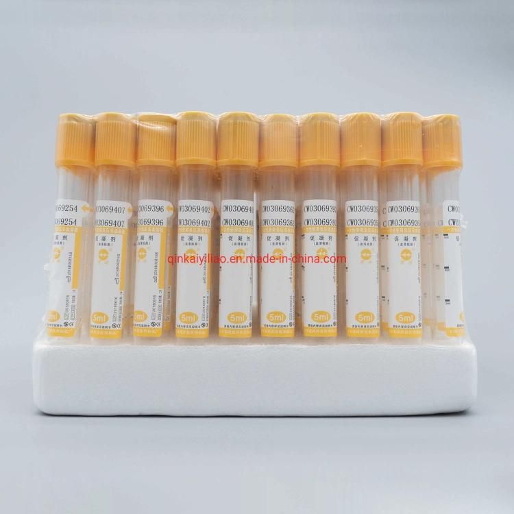 2-5ml Anticoagulant Purple Cap EDTA K3 K2 Lab Pet Glass Materials Sterile Test Vacuum Blood Collection Tubes with Gel